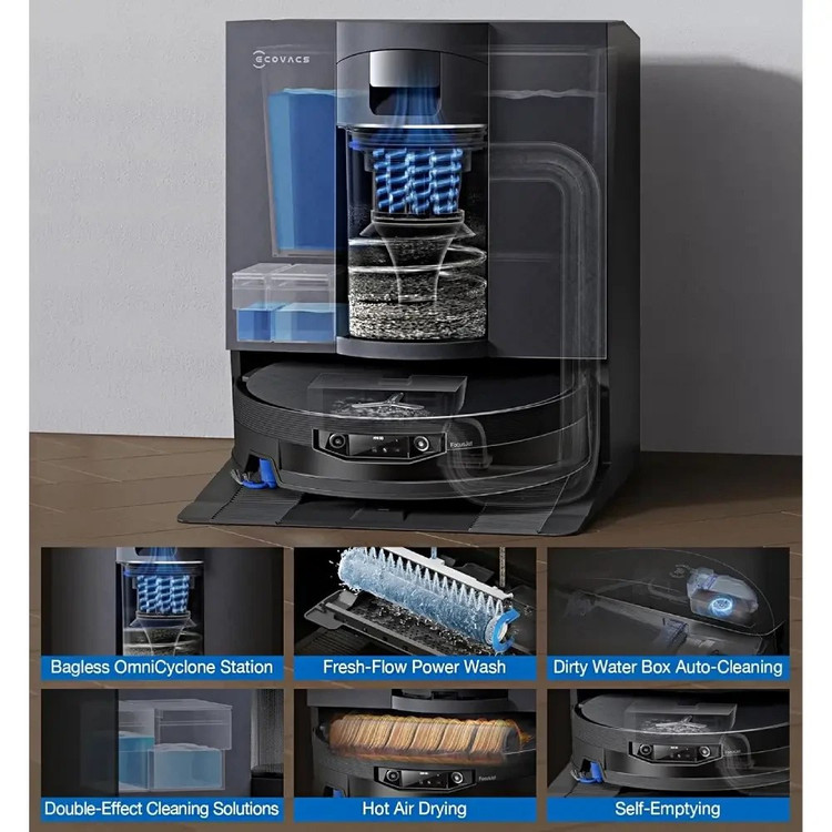 جارو رباتیک اکووکس مدل X12 Omni Cyclone